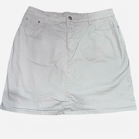 Grey Mini Skort - Picture 1 of 6